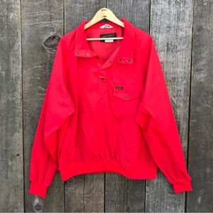 Vintage Eddie Bauer Nylon Pullover Windbreaker Warmup XL